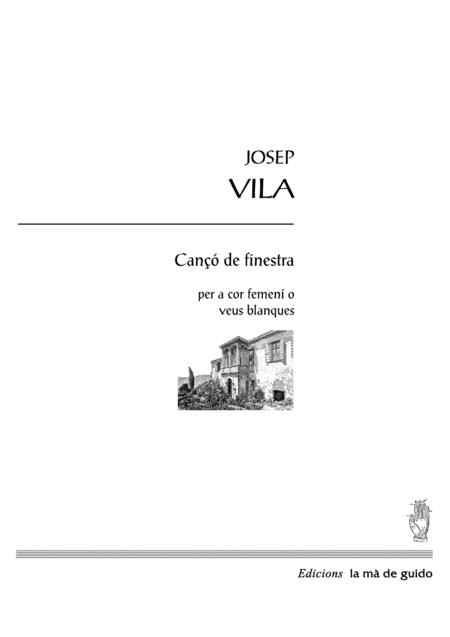 Can De Finestra Sheet Music