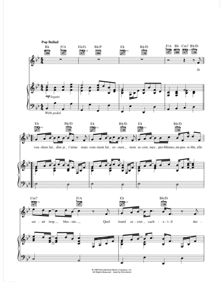 Free Sheet Music Can You Feel The Love Tonight From The Lion King French Version