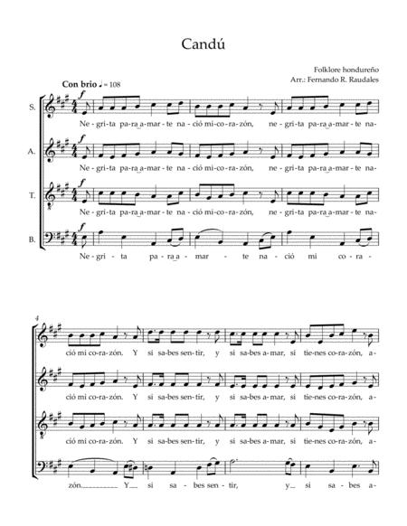 Cand Arr Fernando R Raudales Sheet Music