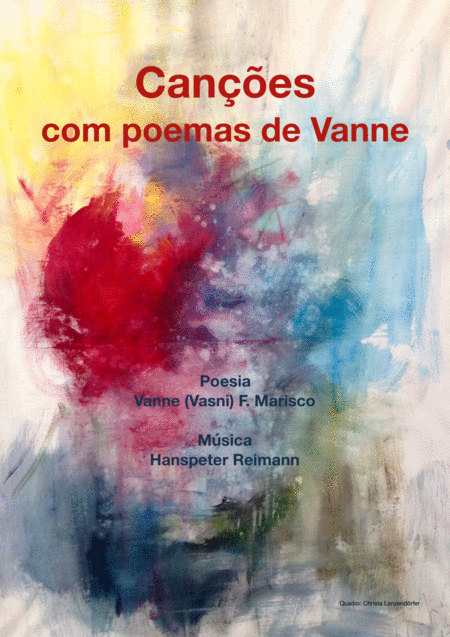 Free Sheet Music Canes Com Poemas De Vanne