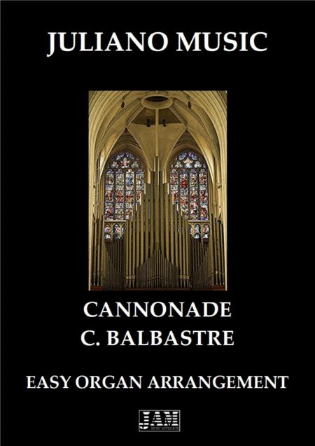 Cannonade Easy Organ C Balbastre Sheet Music