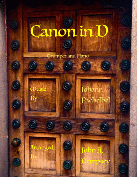 Canon In D Trumpet And Piano Sheet Music