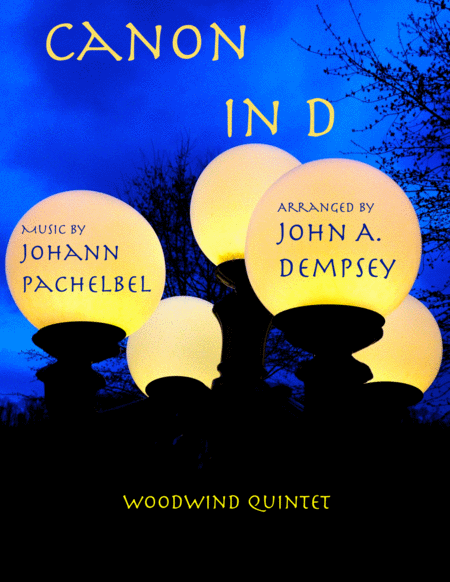 Free Sheet Music Canon In D Woodwind Quintet