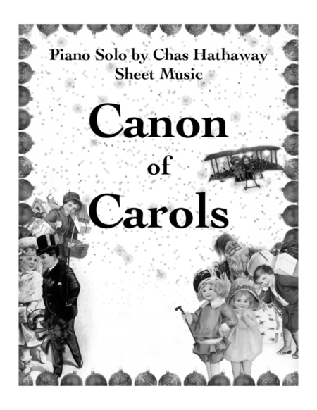 Free Sheet Music Canon Of Carols