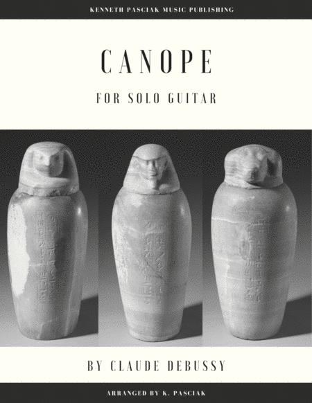 Canope For Solo Guitar Sheet Music