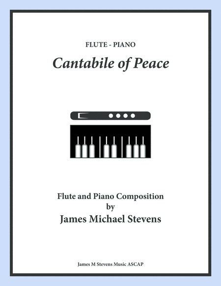 Cantabile Of Peace Flute Piano Sheet Music