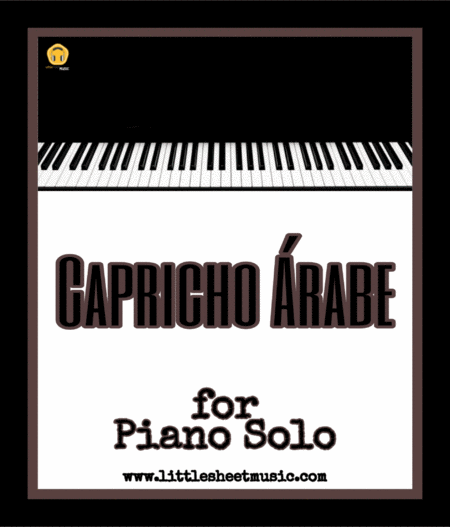 Capricho Arabe Piano Solo Sheet Music