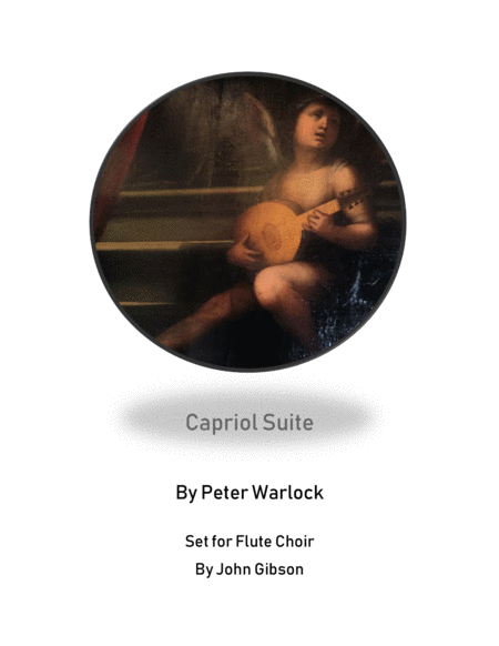 Capriol Suite Peter Warlock For Flute Choir Sheet Music