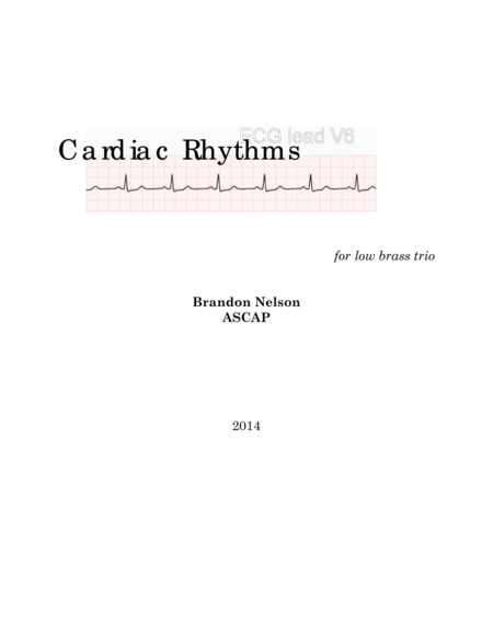 Free Sheet Music Cardiac Rhythms