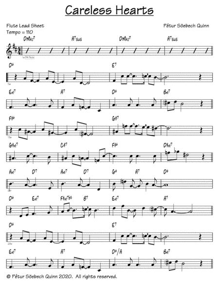 Free Sheet Music Careless Hearts