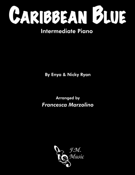 Caribbean Blue Intermediate Piano Sheet Music