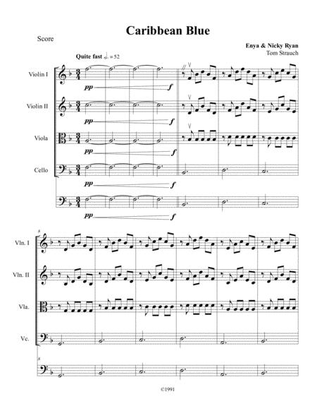 Caribbean Blue Sheet Music