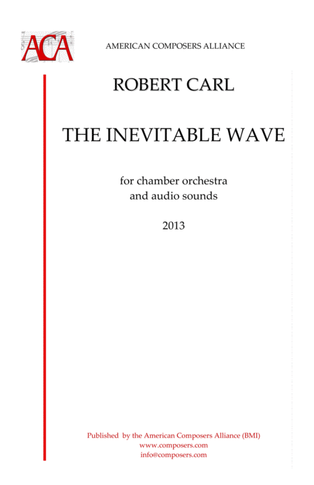 Carl The Inevitable Wave C Sheet Music
