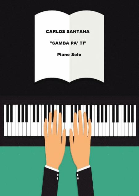 Carlos Santana Samba Pa Ti Balada Sheet Music