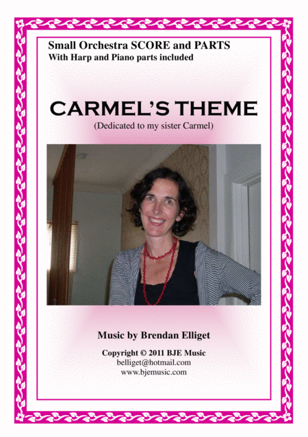 Carmels Theme Orchestra Sheet Music