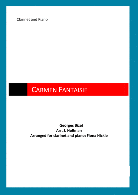 Carmen Fantaisie Sheet Music