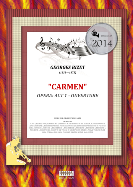 Carmen Opera Act 1 Ouverture Sheet Music