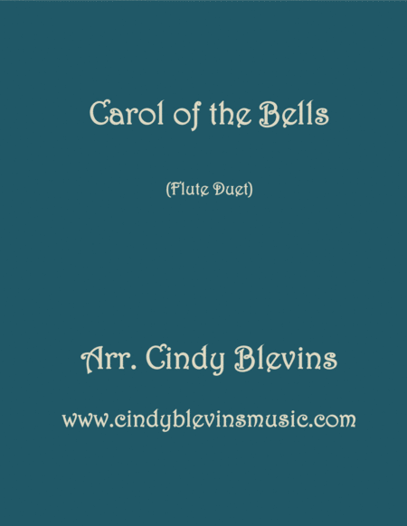 Carol Of The Bells Arranged For Flute Duet Sheet Music