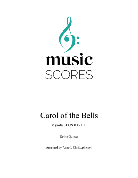 Carol Of The Bells String Quintet Sheet Music