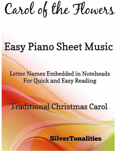 Carol Of The Flowers Easy Piano Sheet Music Sheet Music