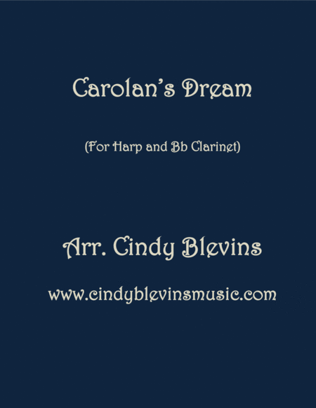 Carolans Dream Arranged For Harp And Bb Clarinet Sheet Music