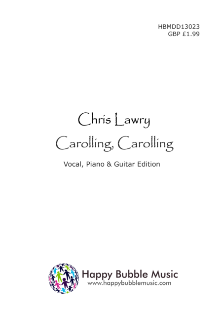 Free Sheet Music Carolling Carolling Piano Vocal Guitar Score