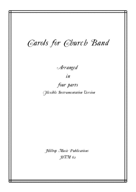 Free Sheet Music Carols For A Church Band