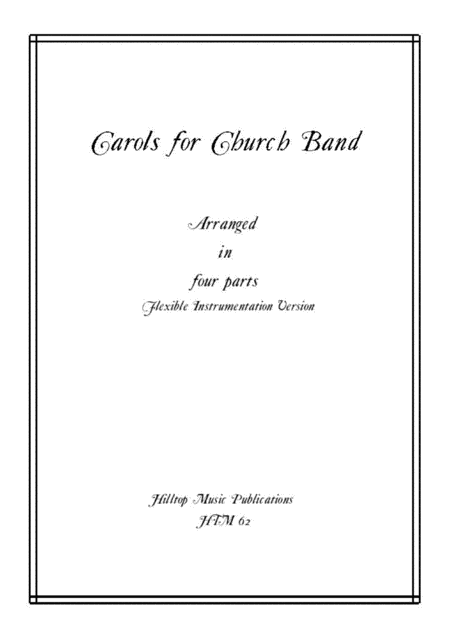 Carols For A Church Band Sheet Music