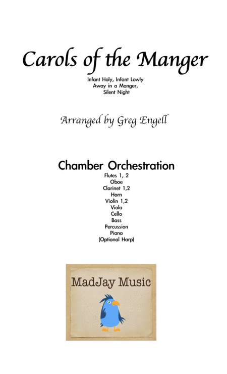 Free Sheet Music Carols Of The Manger Chamber Orchestra Accompaniment For Octavo