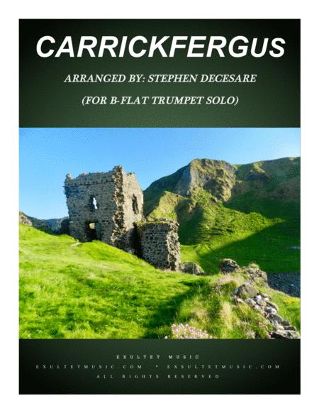 Carrickfergus For Bb Trumpet Solo And Piano Sheet Music