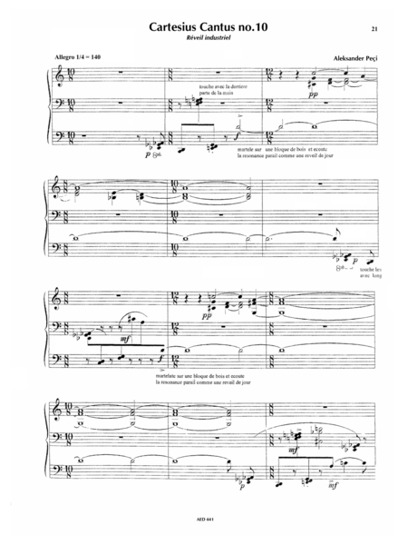 Free Sheet Music Cartesius Cantus No 10