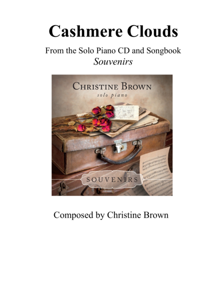 Free Sheet Music Cashmere Clouds