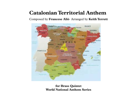 Free Sheet Music Catalonian Territorial Anthem Els Segadors For Brass Quintet