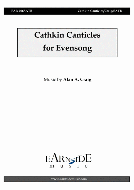 Free Sheet Music Cathkin Canticles For Evensong