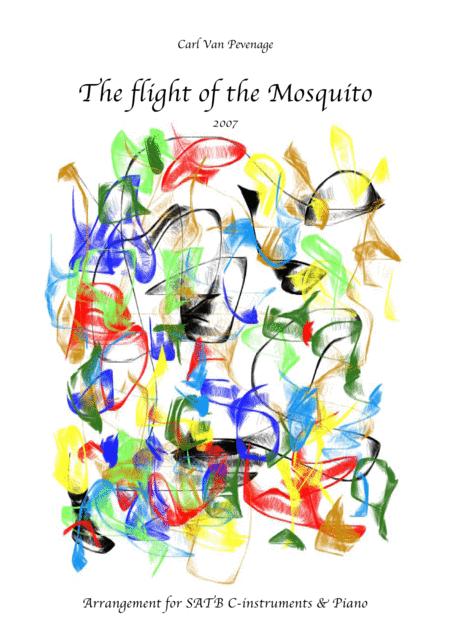 Cc000mix The Flight Of The Mosquito Arranged For Piano And Any Satb Ensemble Sheet Music