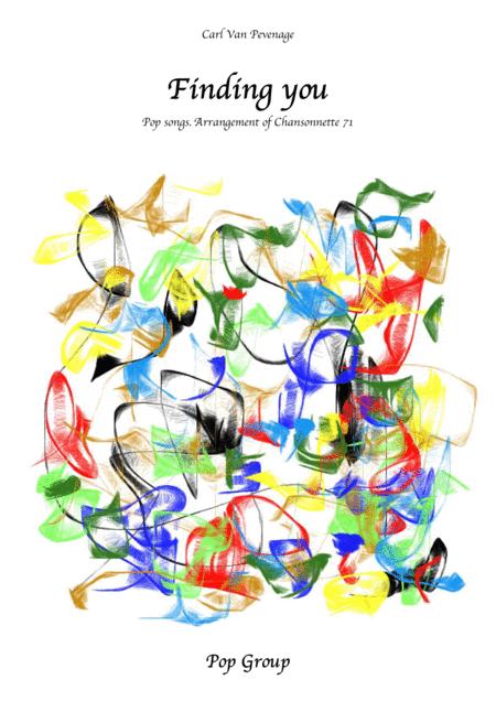 Cc010pop Finding You For Pop Group And String Ensemble Sheet Music