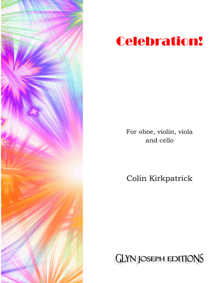 Free Sheet Music Celebration For Oboe Violin Viola And Cello