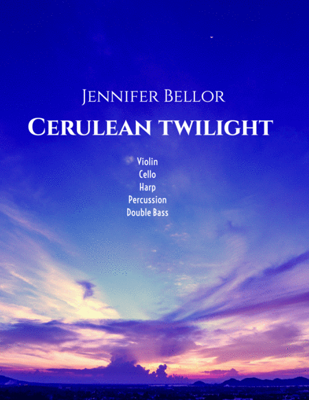 Cerulean Twilight Conductor Score Sheet Music