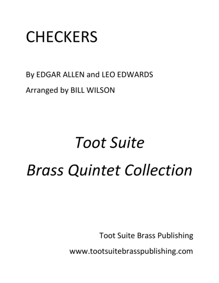 Free Sheet Music Checkers