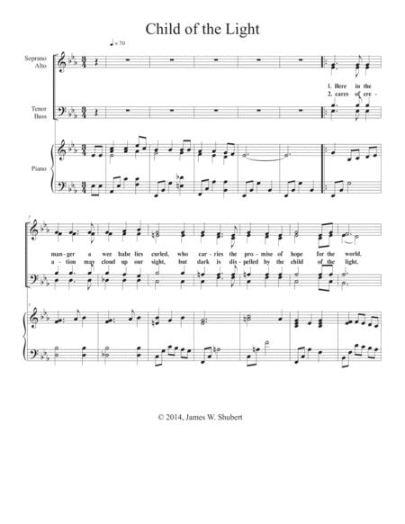 Child Of The Light Sheet Music