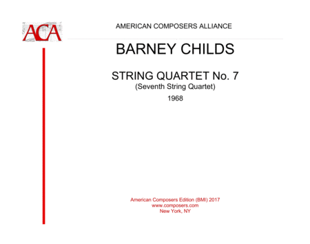 Free Sheet Music Childs String Quartet No 7