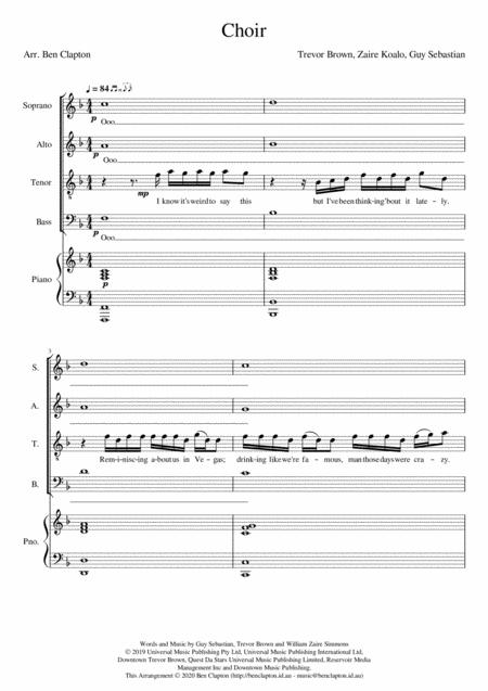 Choir Sheet Music