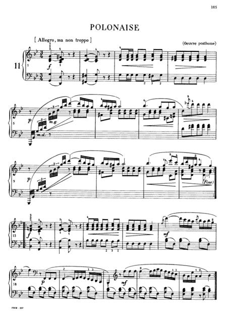 Chopin Polonaise In G Minor B 1 Original Version Sheet Music