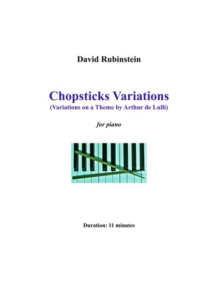 Free Sheet Music Chopsticks Variations