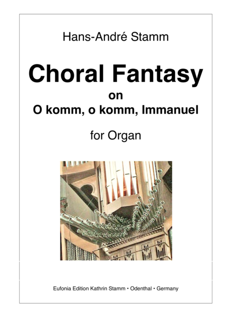 Chorale Fantasy On O Komm O Komm Immanuel For Organ Sheet Music