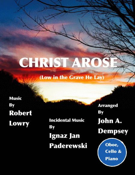 Christ Arose Nocturne Trio For Oboe Cello And Piano Sheet Music