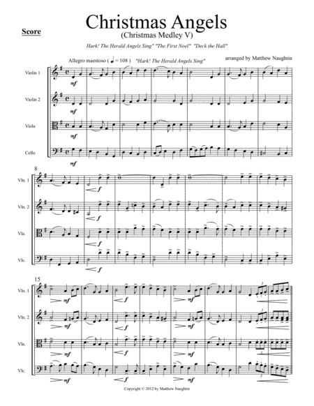 Christmas Angels Sheet Music