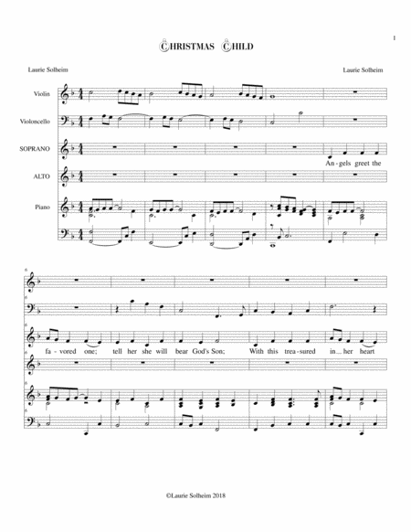 Christmas Child Sheet Music