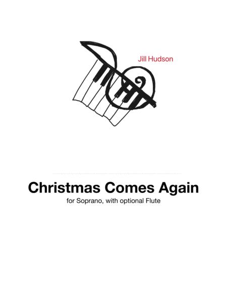 Free Sheet Music Christmas Comes Again For Soprano