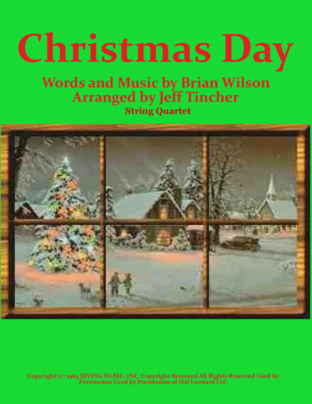 Free Sheet Music Christmas Day